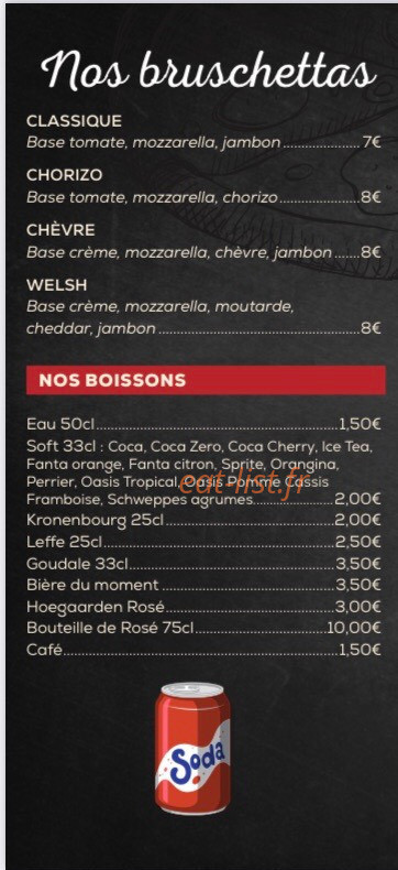 Chez Dach — carte page 10
