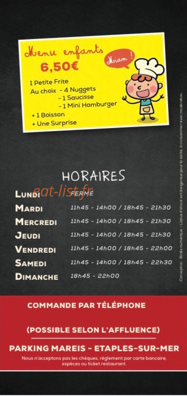Chez Dach — carte page 5