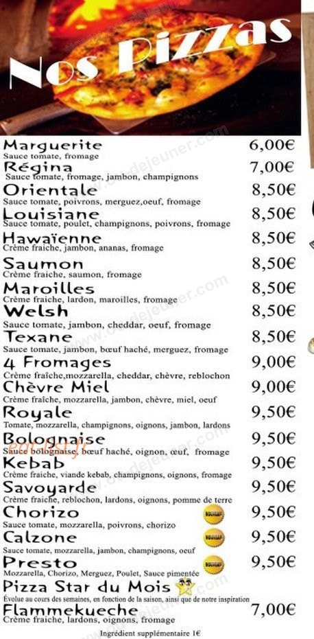 Presto — carte page 2