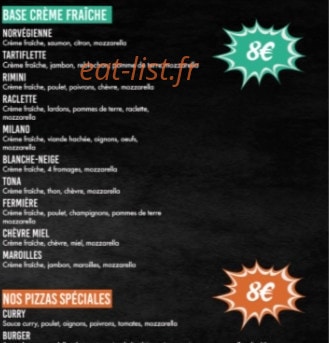 Pizza huit — carte page 3