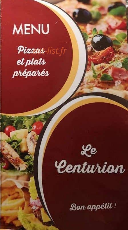Le Centurion — carte page 1