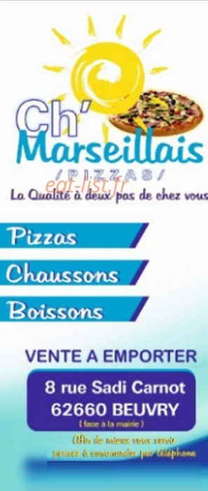 Ch'marseillais — carte page 1