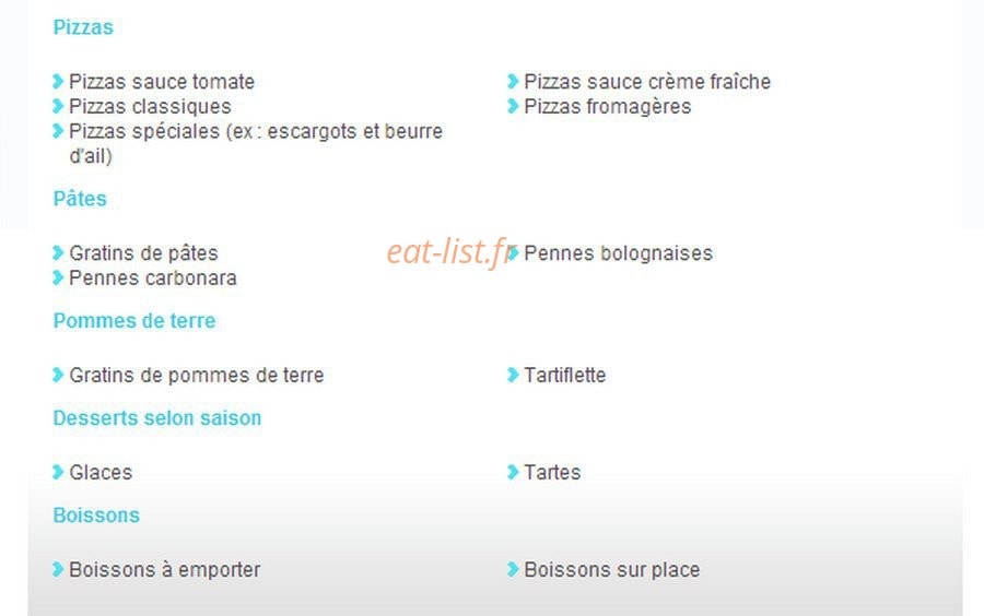 Le Deauville — carte page 1