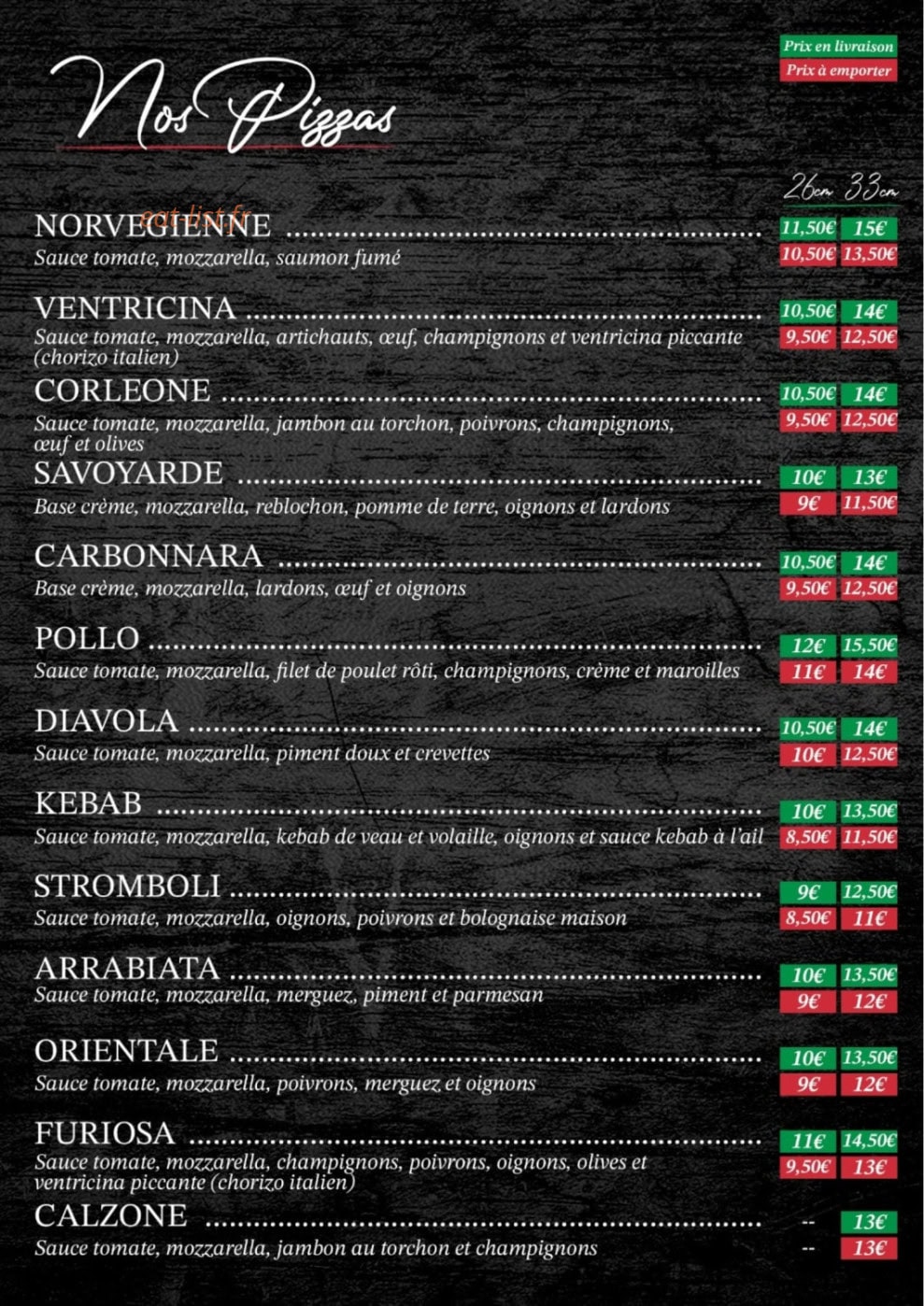 Da Adamo — carte page 3