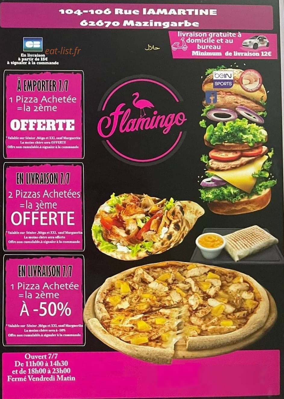 Flamingo — carte page 1