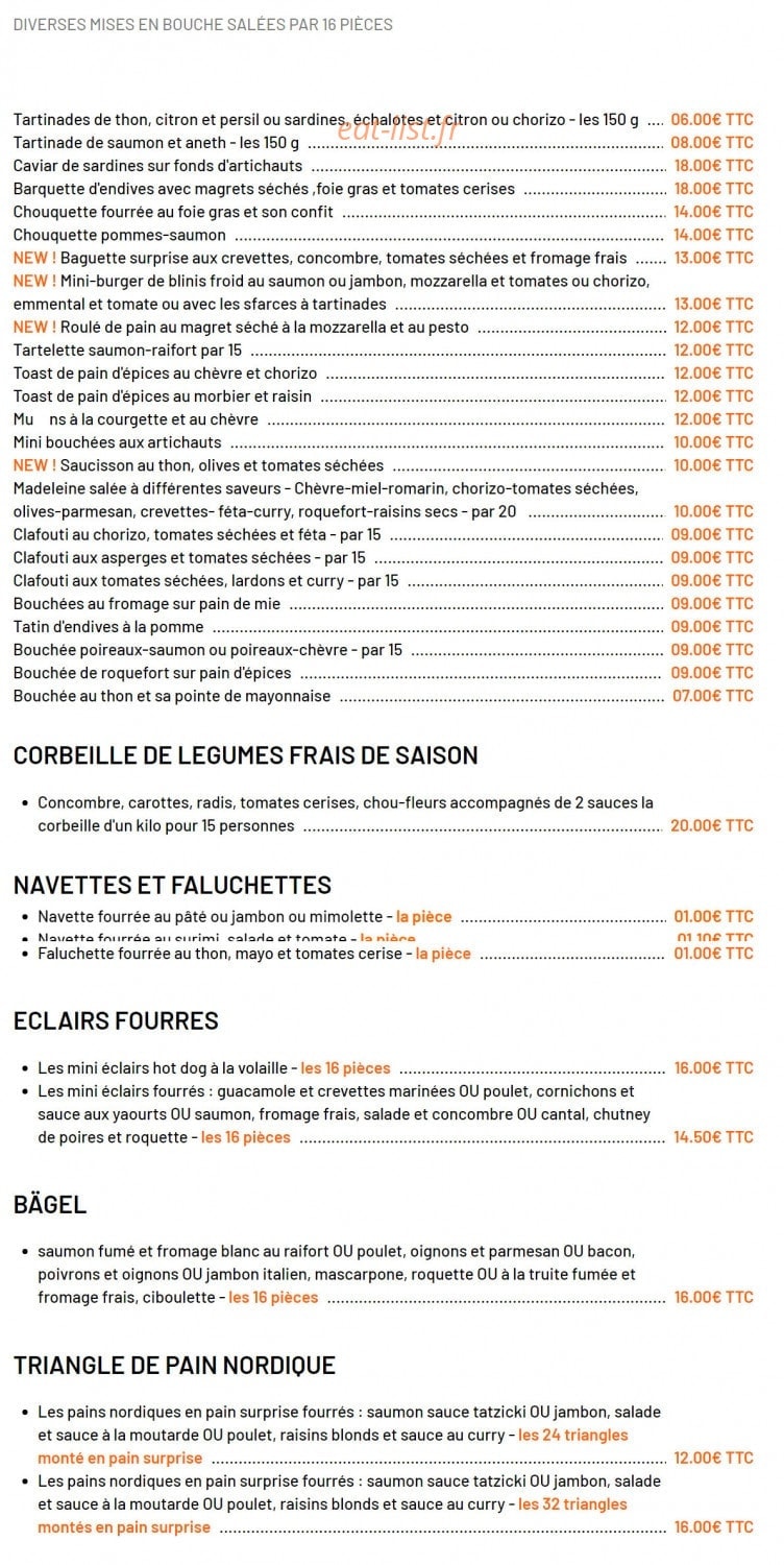 Flobelle Cocktail — carte page 6