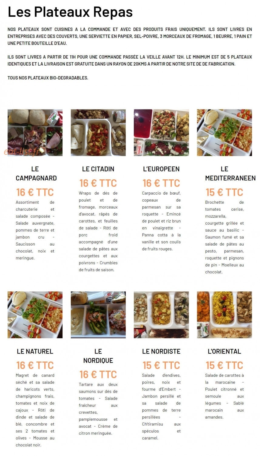 Flobelle Cocktail — carte page 11