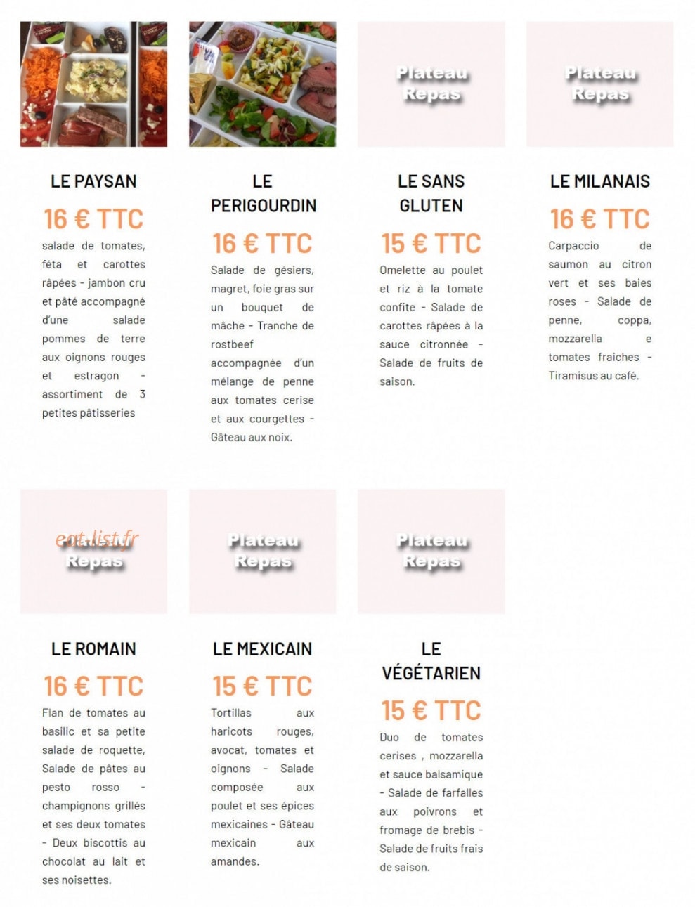 Flobelle Cocktail — carte page 12