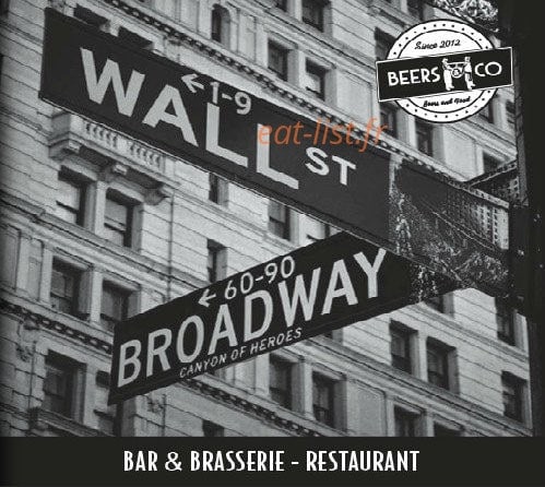 Beers and co — carte page 1