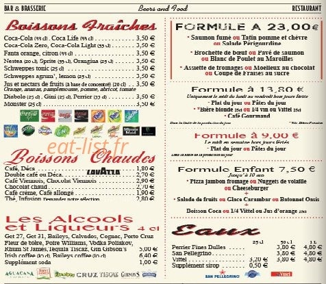Beers and co — carte page 4