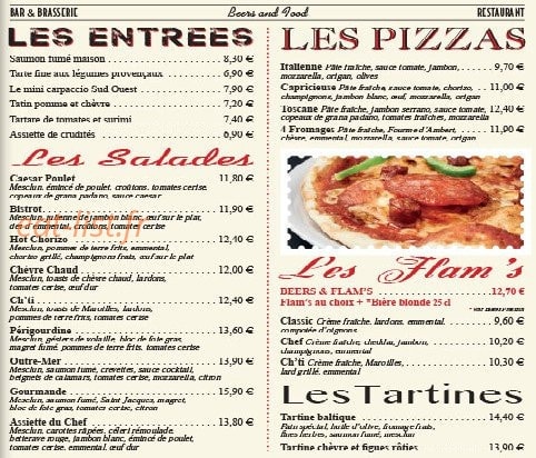 Beers and co — carte page 5