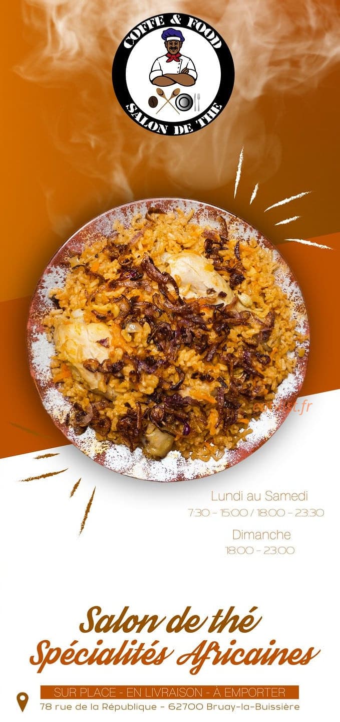 Coffe & Food — carte page 1