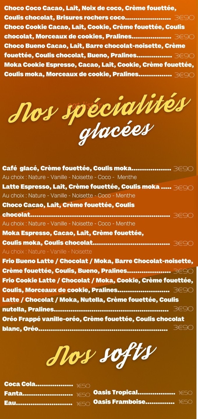 Coffe & Food — carte page 5