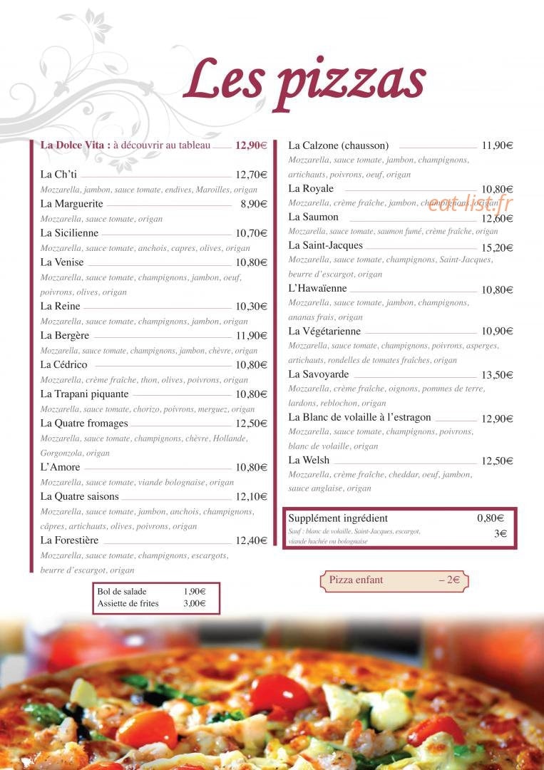 Dolce Vita — carte page 9