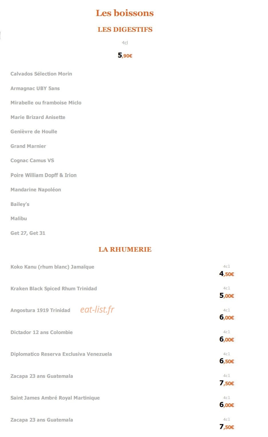 L' Oxalis — carte page 4