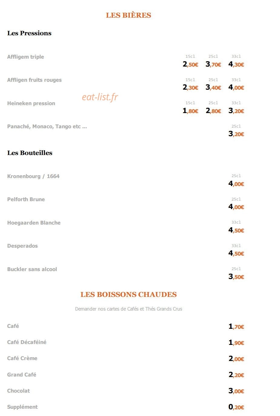 L' Oxalis — carte page 5
