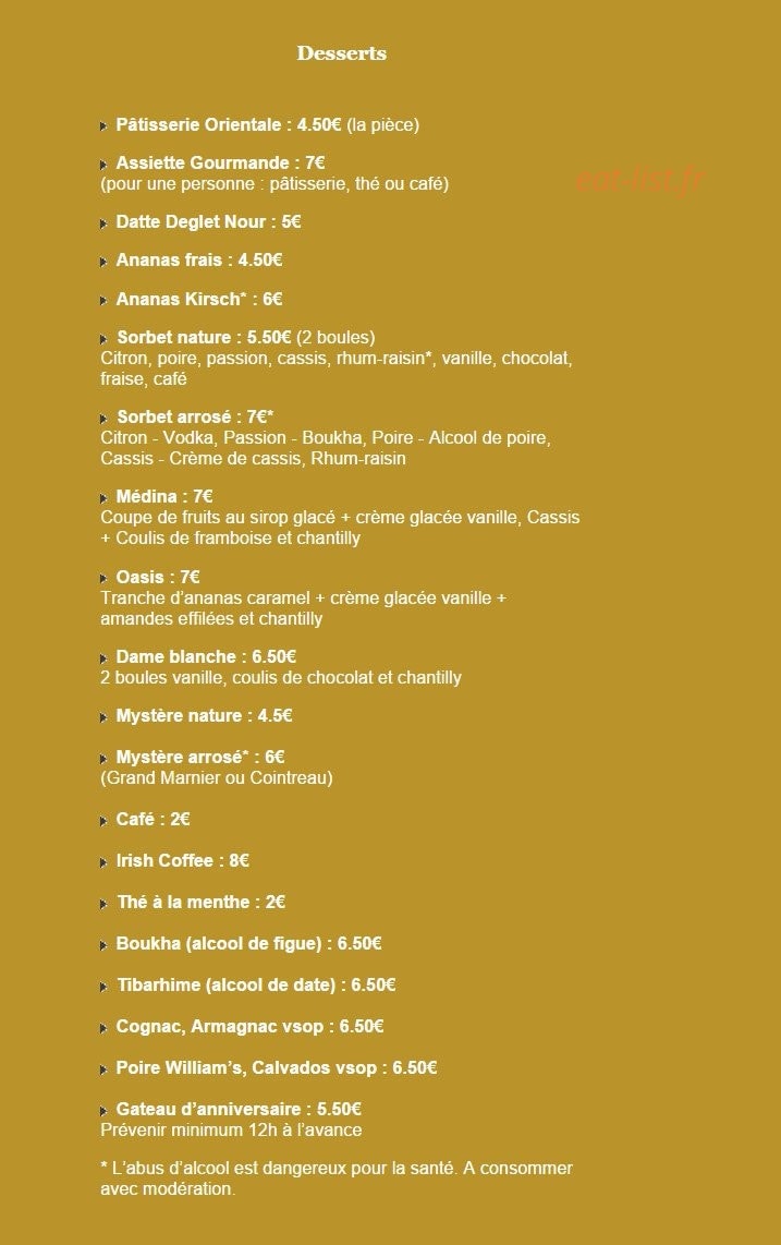 La Medina — carte page 4