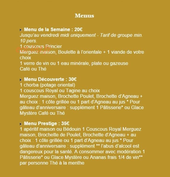 La Medina — carte page 3