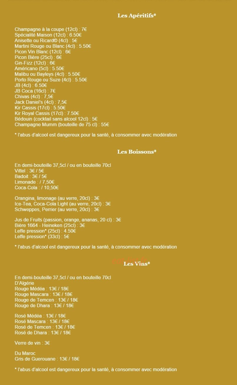 La Medina — carte page 5