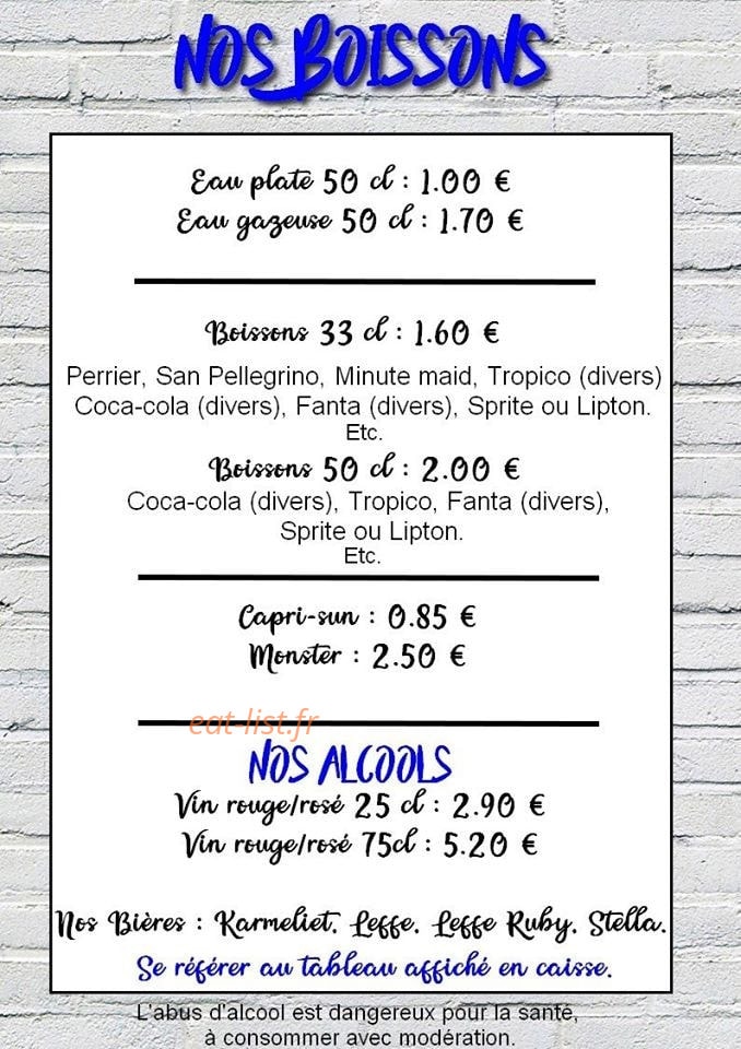 La Pause Gourmande — carte page 5