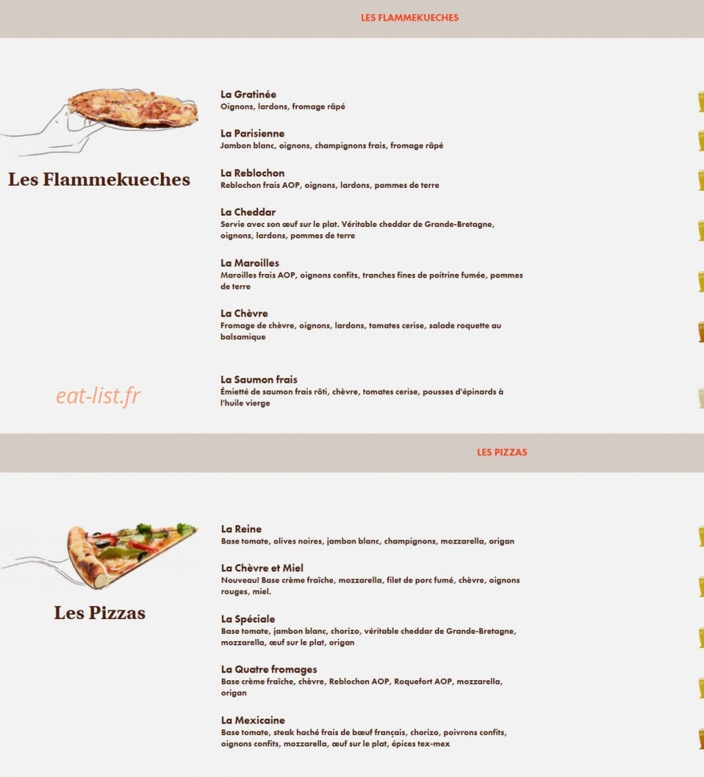 Le Comptoir du Malt — carte page 4