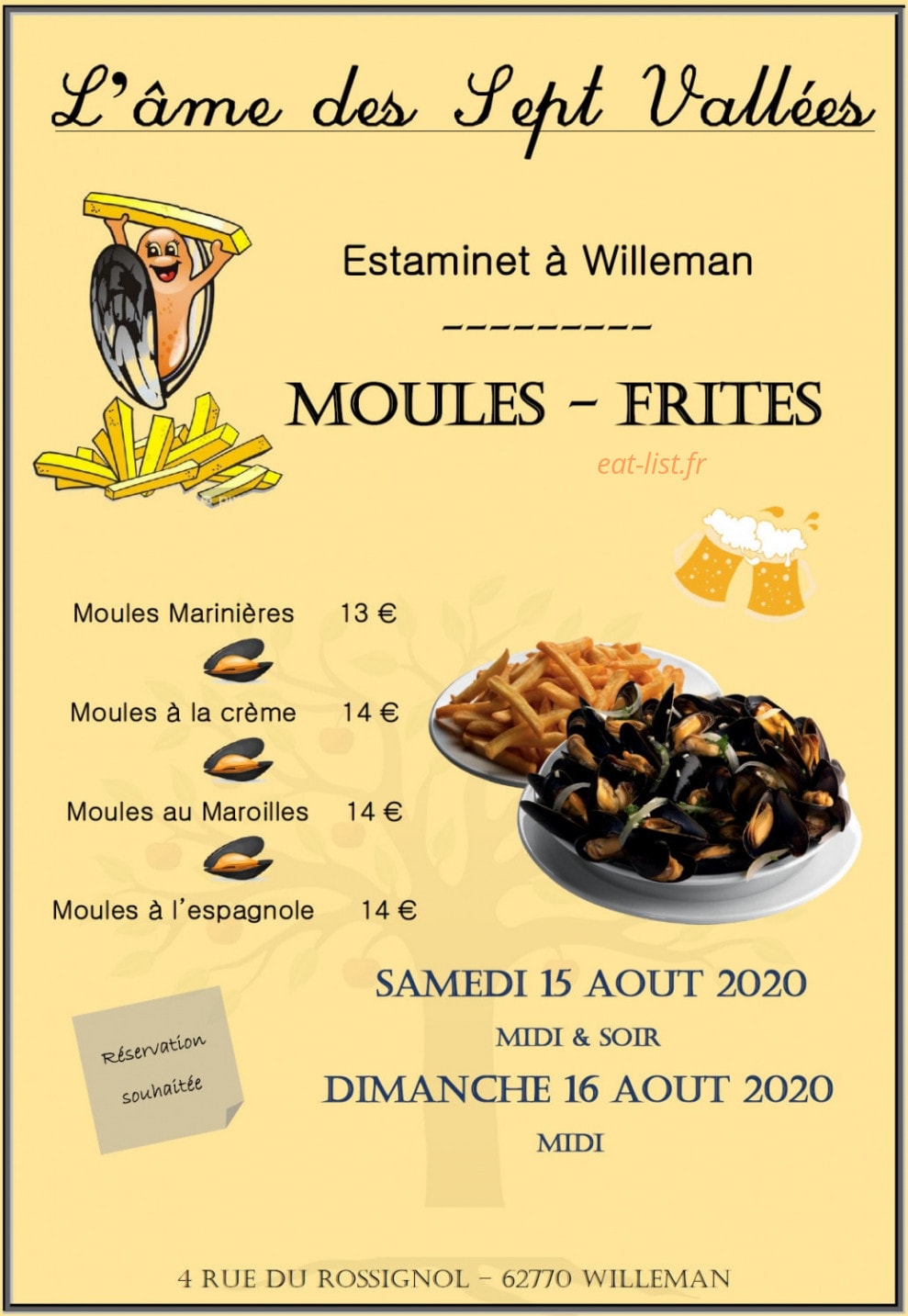 L'Ame des 7 vallées — carte page 1