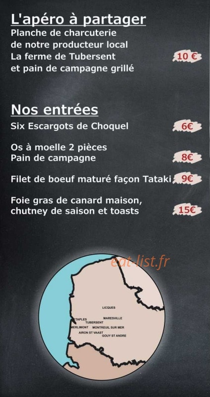 A Côté — carte page 1