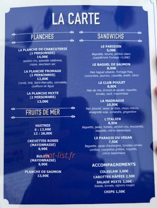 La Madrague — carte page 2
