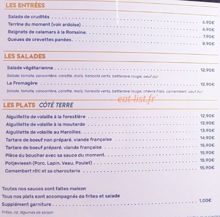 Le Labrasse — carte page 1