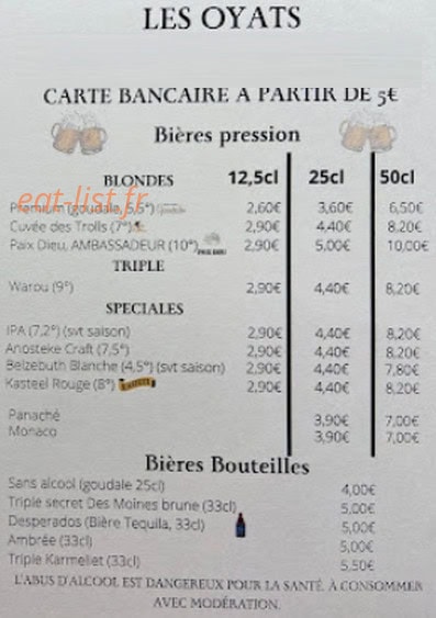 Les Oyats — carte page 5