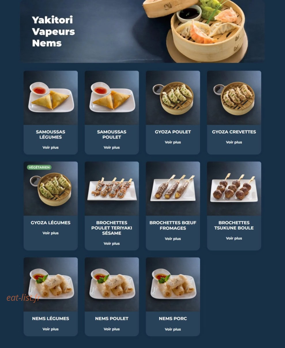 Taobento — carte page 11