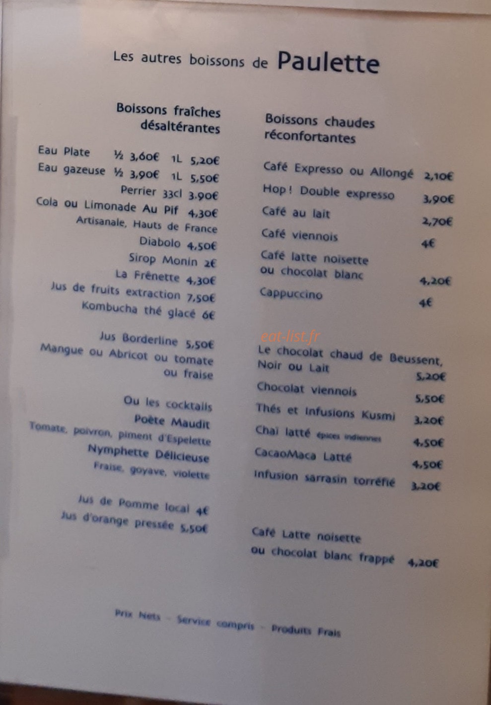 Paulette — carte page 4