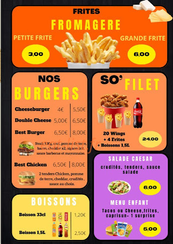 Best Tacos — carte page 3
