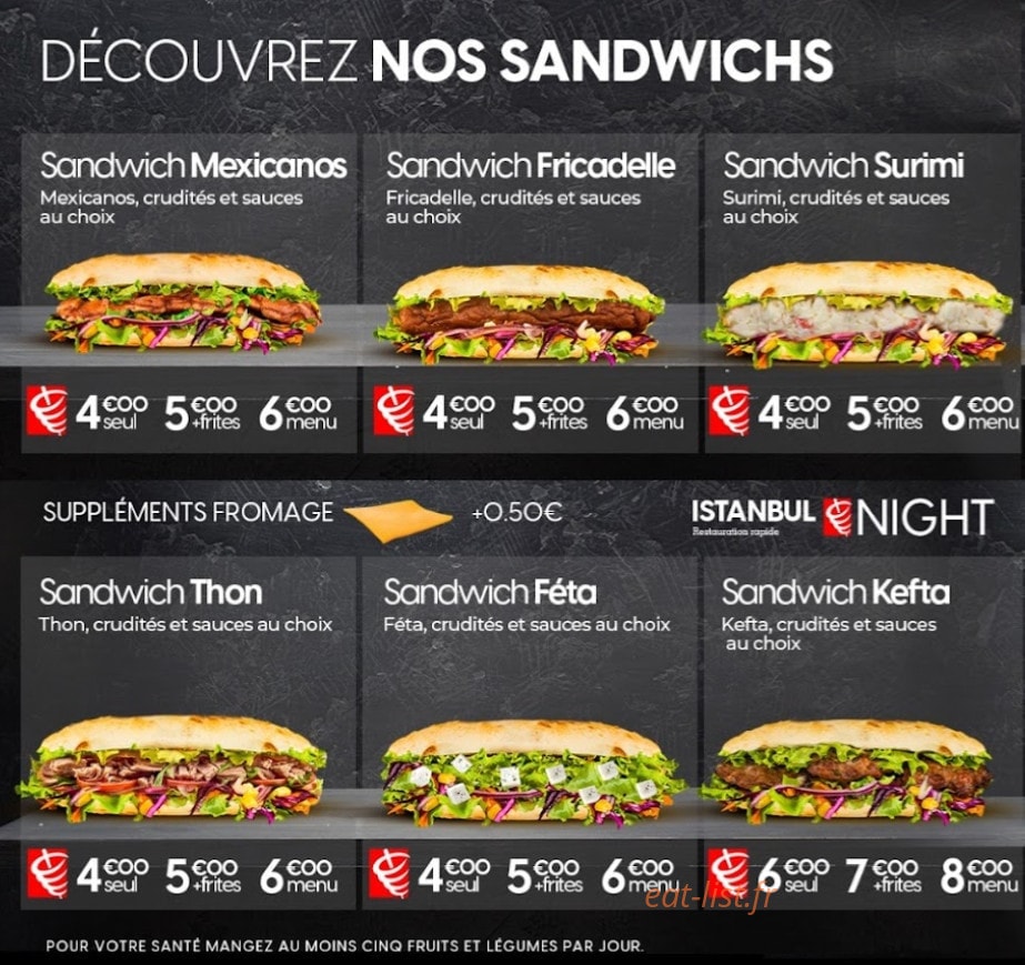Istanbul Night — carte page 1