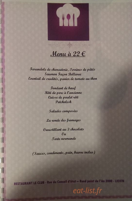 Le club — carte page 6