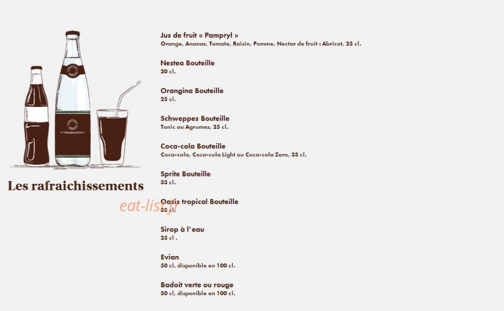 Le Comptoir du Malt — carte page 26