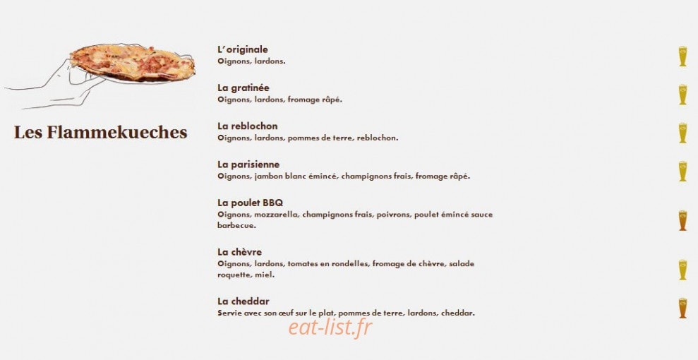 Le Comptoir du Malt — carte page 15