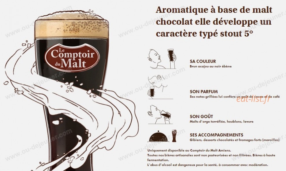 Le Comptoir du Malt — carte page 32