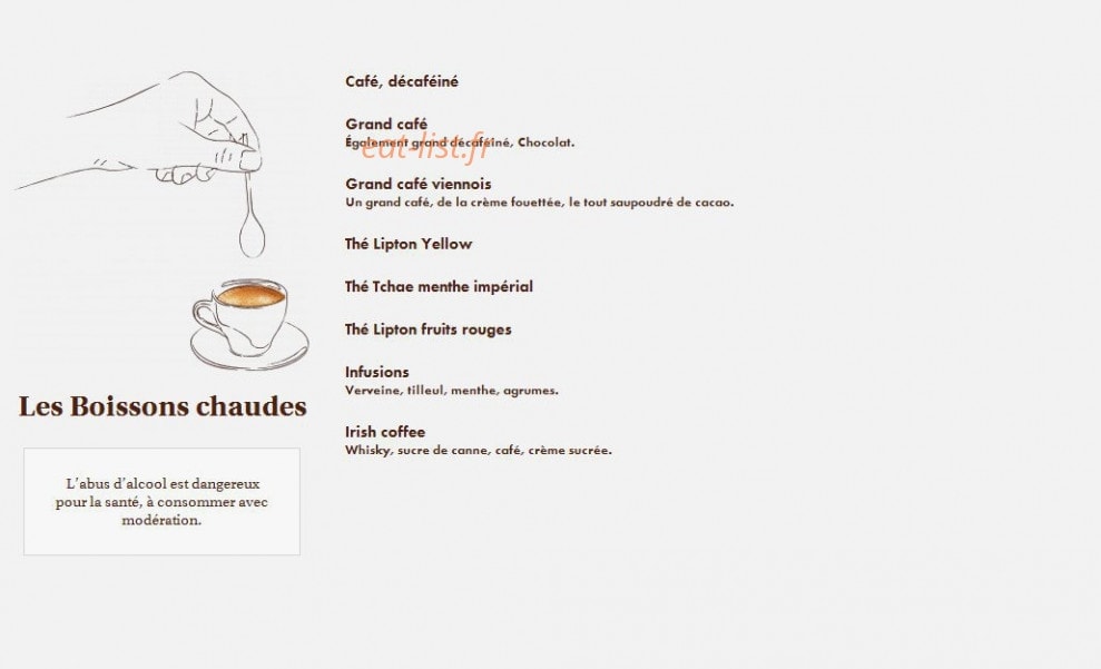 Le Comptoir du Malt — carte page 27