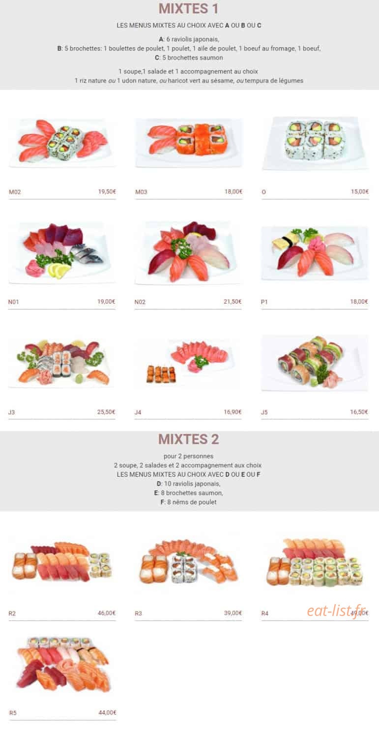 Miyoki — carte page 16