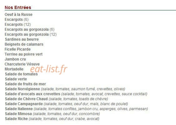 Le Vesuve — carte page 1