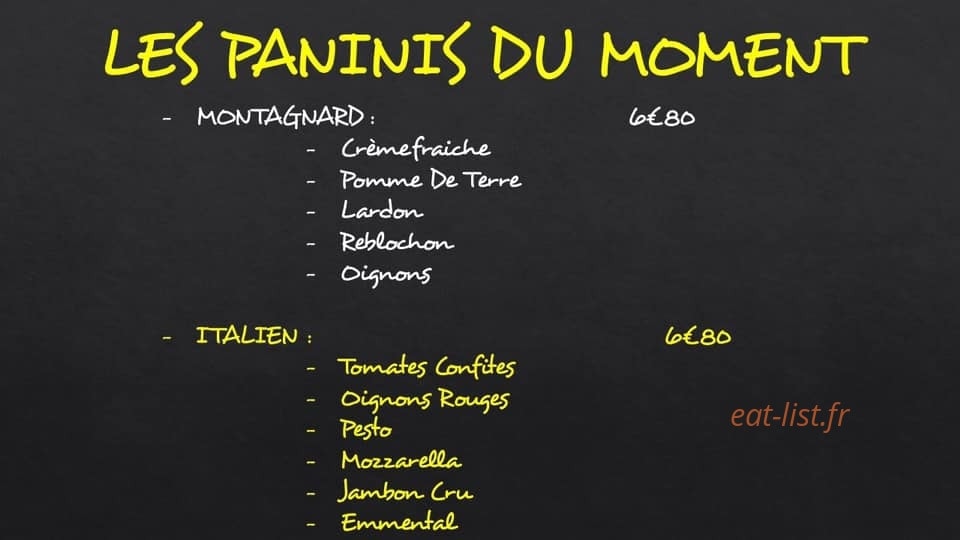 Friterie 901 — carte page 4