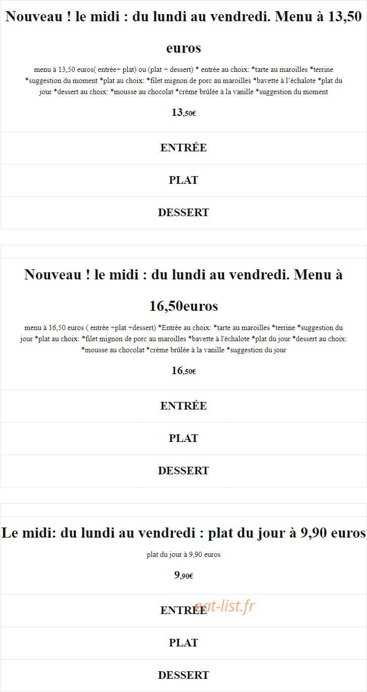 L'Annay des 4 saisons — carte page 2