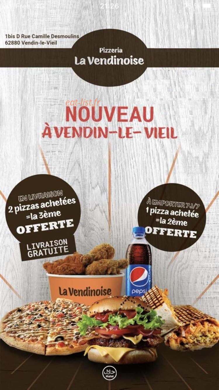 La vendinoise — carte page 1