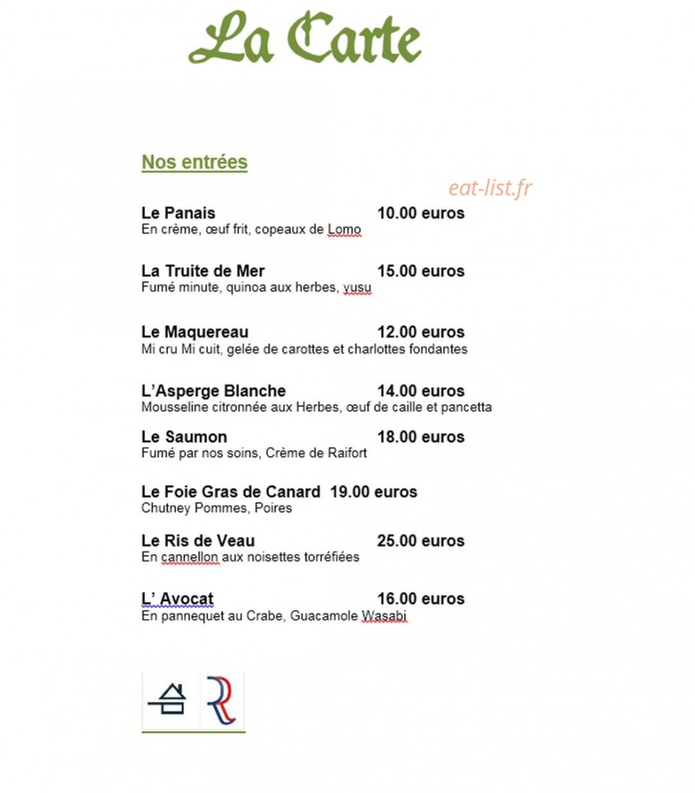 Château de Cocove — carte page 1