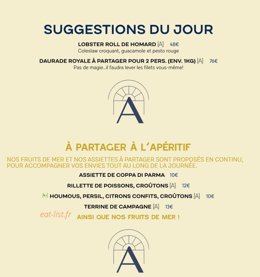 L'Atlantic — carte page 1