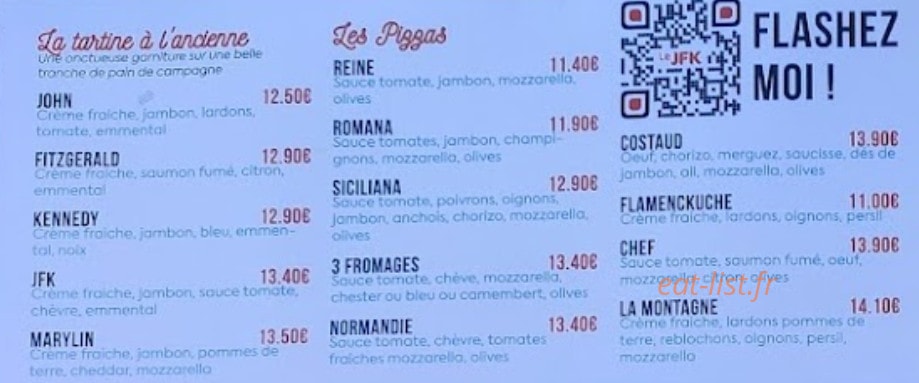 Le Jfk — carte page 1