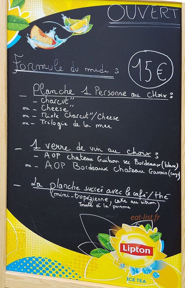 Le Mona Lisa — carte page 1