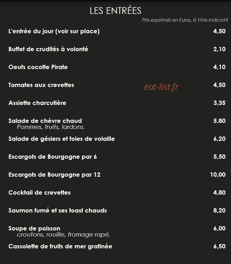 Le Pirate — carte page 2