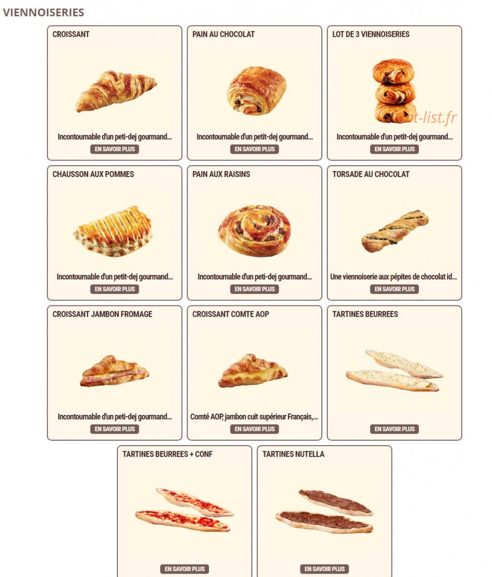 Pomme de Pain — carte page 3